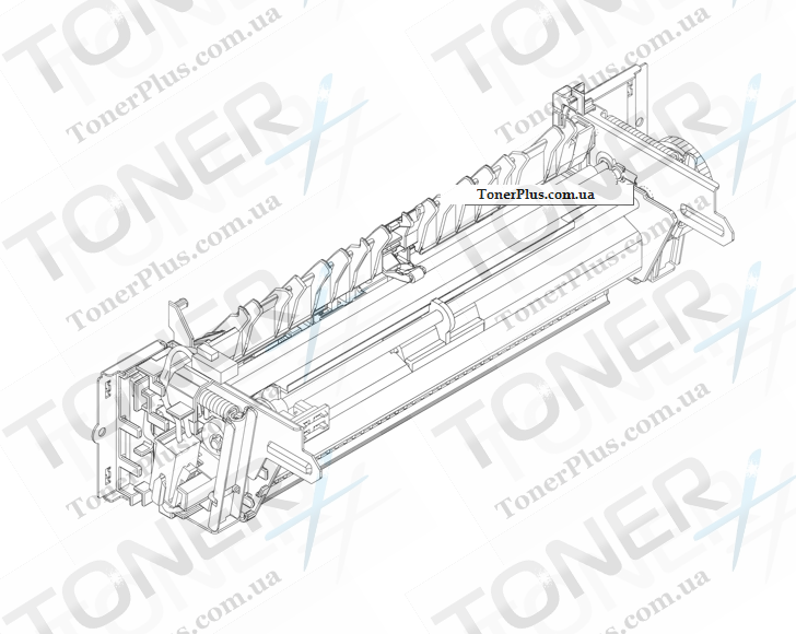 Каталог запчастей для HP Color LaserJet CP2025dn - Fuser assembly