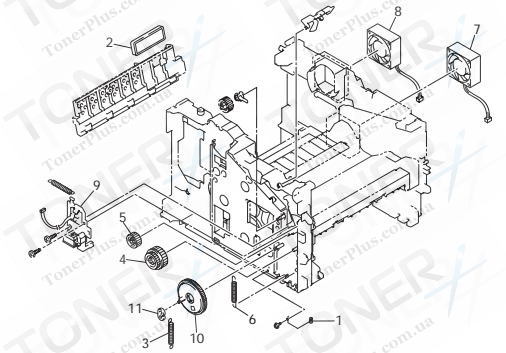 Группа запчастей для Brother HL5030/5040/5050/5070N - FRAME UNIT