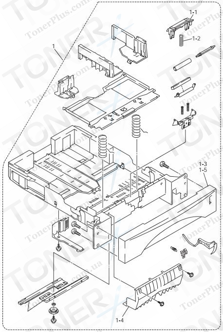 Группа запчастей для Brother HL5030/5040/5050/5070N - PAEPR CASSETTE