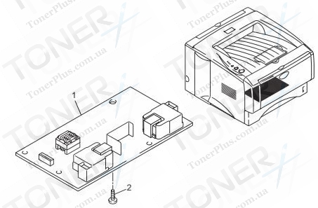 Группа запчастей для Brother HL5030/5040/5050/5070N - HIGH-VOLTAGE POWER SUPPLY PCB